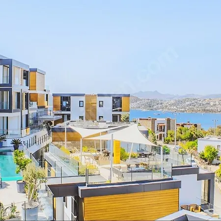 Luxury In Marina With Pool Apartment Bodrum